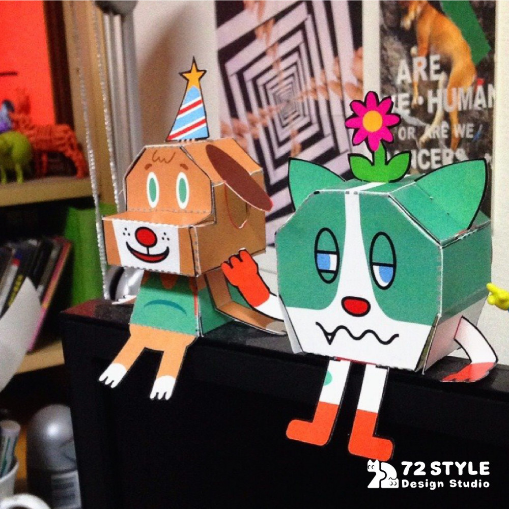 一天一怪獸展覽贈品